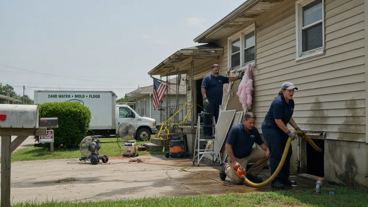 Water Damage Repair in Little Rock, AR near me